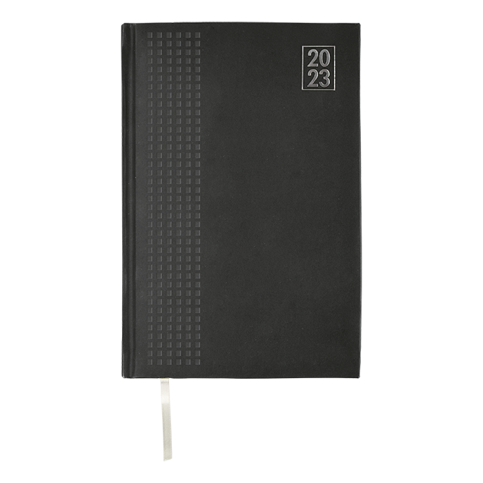A4 2023 Embossed Square Diary isikhumbasa